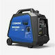 Dinking Leise Generators Inverter Benzin mit Kickstart, Rädern und maximaler Leistung 4kVA