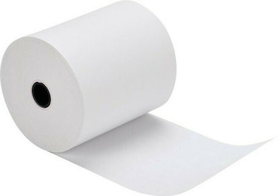 80-80 80mmX65mΧ 55gsm Cash Register Paper Tape W80xD80mm 65m 55gr/m²