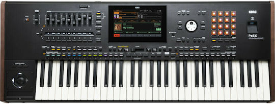 Korg Arranger PA5X-61 με 61 Βαρυκεντρισμένα Πλήκτρα Μαύρο