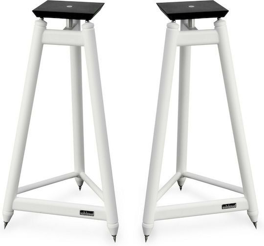 Solidsteel Lautsprecherständer Boden SS-6 (Paar) in Weiß Farbe
