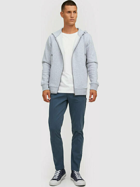 Jack & Jones Сива с Качулка