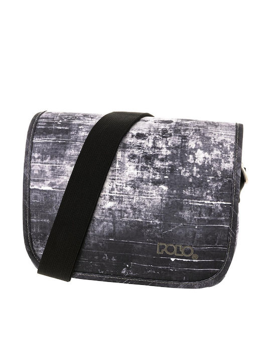 Polo Kids Bag Shoulder Bag Gray 22cmx8cmx16cmcm