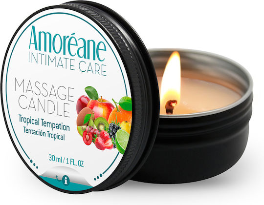 Amoreane Massage Candle with Scent Tropical Temptation 30ml