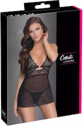 Cottelli Collection Babydoll Ring Black