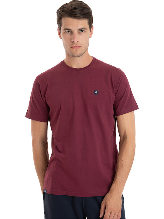 Magnetic North T-Shirt Burgundisch