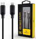 Cablexpert USB-C to Lightning Cable Μαύρο 1.5m (CC-USB2CM8PM-1.5M)