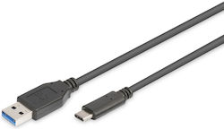 Digitus USB 2.0 USB-C male - USB-A 1m (AK-300136-010-S) Bulk Digitus USB 2.0 USB-C male - USB-A 1m (AK-300136-010-S) Bulk