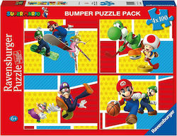 Kinderpuzzle Super Mario für 6++ Jahre 100pcs Ravensburger