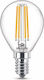 Philips Λάμπα LED για Ντουί E14 Θερμό Λευκό 806lm