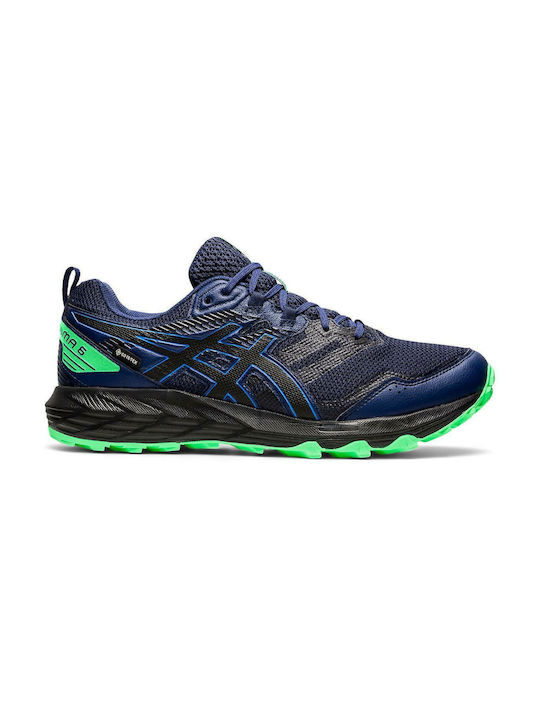 Gel-Sonoma 6 GTX Sport Shoes Trail Running Waterproof with Gore-Tex Membrane Deep Ocean / Black