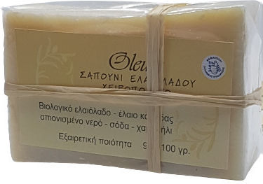 Oleum Oleum Handgefertigtes Olivenöl und Kamille Seifenriegel 100gr