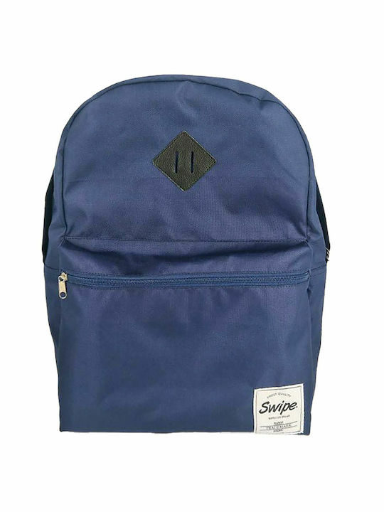 Schulranzen Rucksack Junior High-High School in Blau Farbe