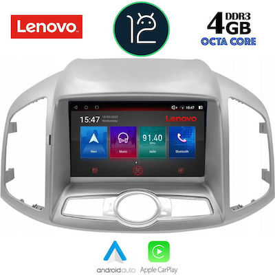 Lenovo Sistem Audio Auto pentru Chevrolet Captiva 2012+ (Bluetooth/USB/AUX/WiFi/GPS/Apple-Carplay/Partitură) cu Ecran Tactil 9"