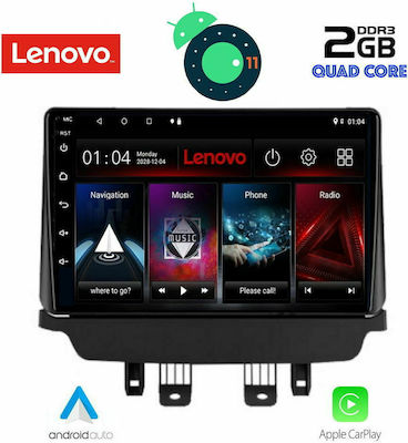 Lenovo Car-Audiosystem für Audi A7 Mazda CX-3 2018+ (Bluetooth/USB/AUX/WiFi/GPS/Apple-Carplay) mit Touchscreen 9"