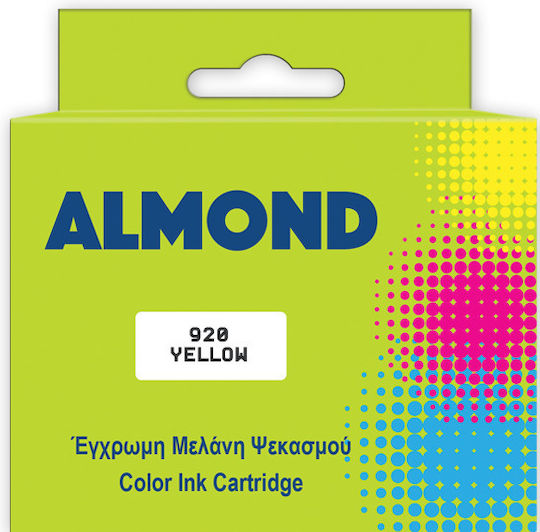 Almond Συμβατό Μελάνι Εκτυπωτή InkJet HP 920XL CD974AE 8ml Κίτρινο