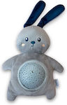 Pabobo Sleep Toy Προβολέας Rabbit made of Fabric with Sounds