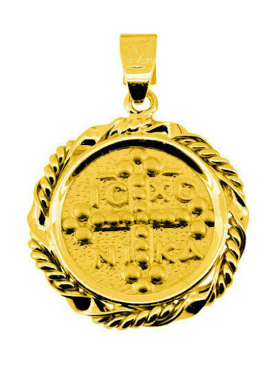 Pendant Kids Talisman Constantine from Gold 14K