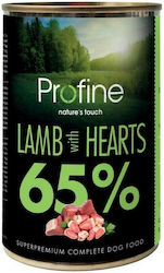 Profine Pure Meat Canned Grain Free Wet Dog Food with Lamb 1 x 400gr