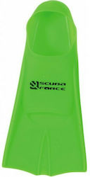 Scuba Force Seal Kids Swimming / Snorkelling Fins Short Green