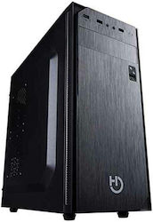 Hiditec KLYP Midi Tower Computer Case Black