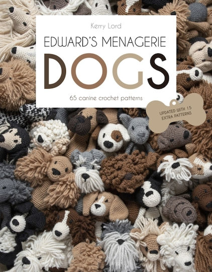 Edward's Menagerie DOGS, 65 проекта за плетене на една кука за кучета