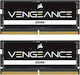 Corsair Vengeance 64GB DDR5 RAM με 2 Modules (2x32GB) και Ταχύτητα 4800 για Laptop