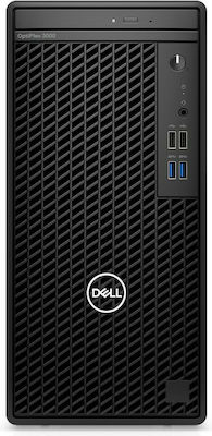 Dell OptiPlex 3000 MT Desktop PC (Kern i3-12100/8GB DDR4/256GB SSD/W10 Pro)