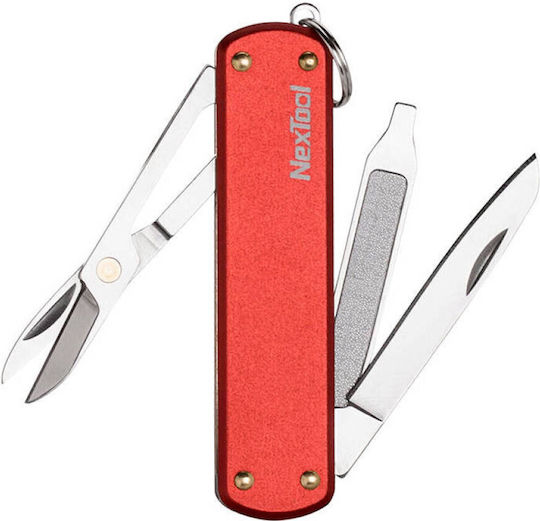 NexTool Nextool Mini Ελβετικός Σουγιάς Κόκκινος