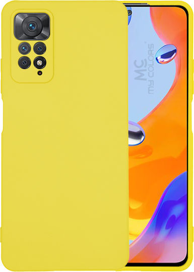 Sonique Back Cover Silicon Galben (Redmi Note 11 Pro 4G/5G / Redmi Note 12 Pro 4G)