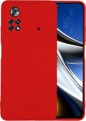Sonique Back Cover Σιλικόνης Κόκκινο (Poco X4 P...