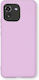 Sonique Liquid Back Cover Σιλικόνης Light Violet (Galaxy A03)