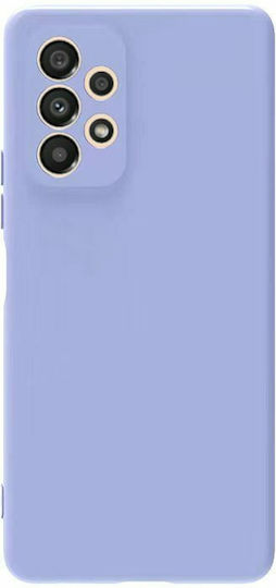 Sonique Liquid Umschlag Rückseite Silikon Light Blue (Galaxy A53)