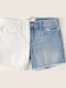 Șort/Salopetă Copii Denim Argintiu