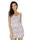 Julimex Summer Women's Nightdress Pink Rosie