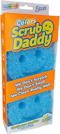 Astonish Kitchen Sponge for Dishes Blue Scrub Daddy 2pcs