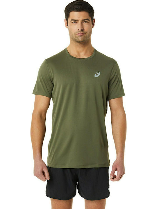 ASICS Core Αθλητικό T-shirt Χακί