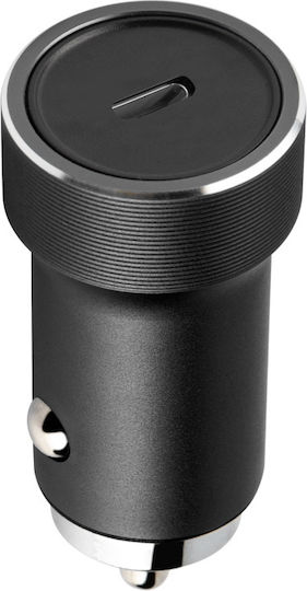 Forever CC-06 Încărcător Auto 20W 3A cu un Port: 1xType-C Negru Culoare