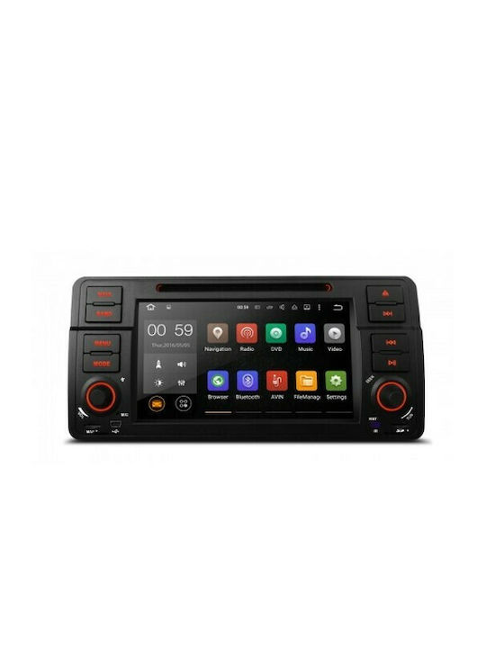 Xtrons Car Audio System for BMW Series 3 (E46) E46 / 320 / 325 1998-2006 (Bluetooth/USB/WiFi/GPS) with Touch Screen 7"