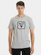 Magnetic North Men's Short Sleeve T-shirt Gray