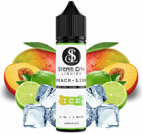 Steam City Flavor Shot Peach Lime Ice 12ml/60ml 1τμχ