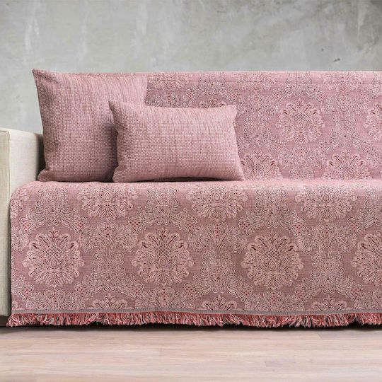 Cotone Napoli Sofa Throw 2 Seater P170xW240cm Rotten Apple