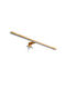 GloboStar Nina Modern Lamp Bathroom with Integrated LED and Natural White Light Copper 60x4cm