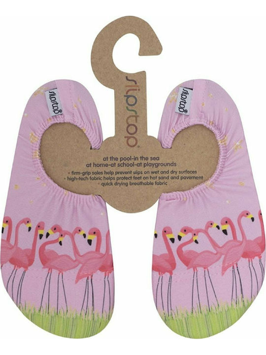 Slipstop Flamingos Παιδικά Παπουτσάκια Θαλάσσης...