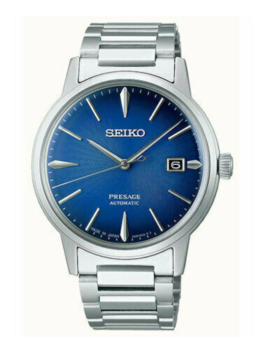 Seiko Presage Basic Line Мъжки Часовник 39.5мм ...