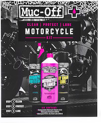 Kit De Curățare Protecție Și Lubrifiere Pentru Motocicletă Clean-Protect-Lube Muc-Off