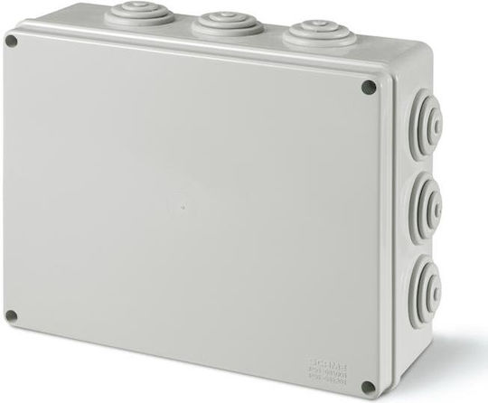 Scame Surface Mounted Electrical Box Branching IP55 in Gray Color
