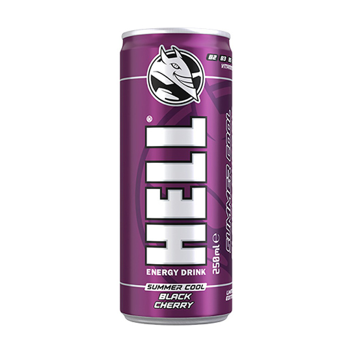 Hell Energy Drink Cherry με Ανθρακικό Κουτί 500ml Skroutz.gr