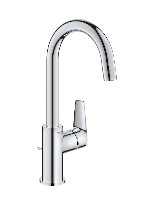Grohe Αναμεικτική Μπαταρία Νιπτήρα Ψηλή Ασημί