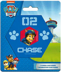 Set Gume pentru Creion Paw Patrol 2buc Albastru