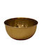 Atmosphera Decorative Bowl Metal Gold 15x15x7cm